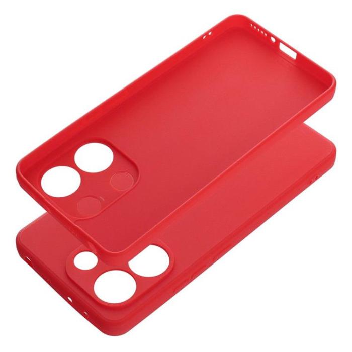 Forcell - Xiaomi Redmi Note 13 4G Mobilskal Soft - Röd