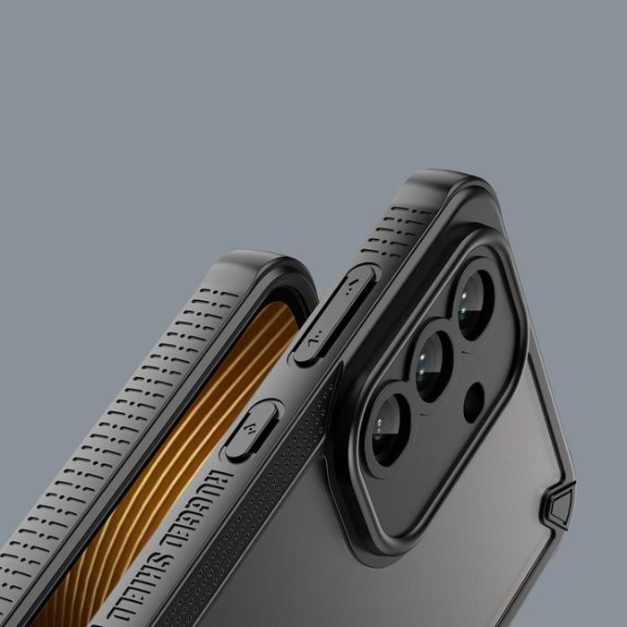 OEM - Galaxy A55 5G Mobilskal Defender Matt - Svart