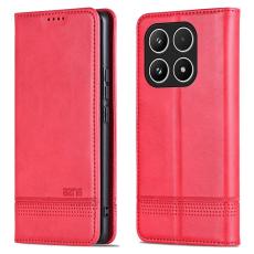 AZNS - AZNS Xiaomi 15T Pl&aring;nboksfodral Konstl&auml;der - R&ouml;d