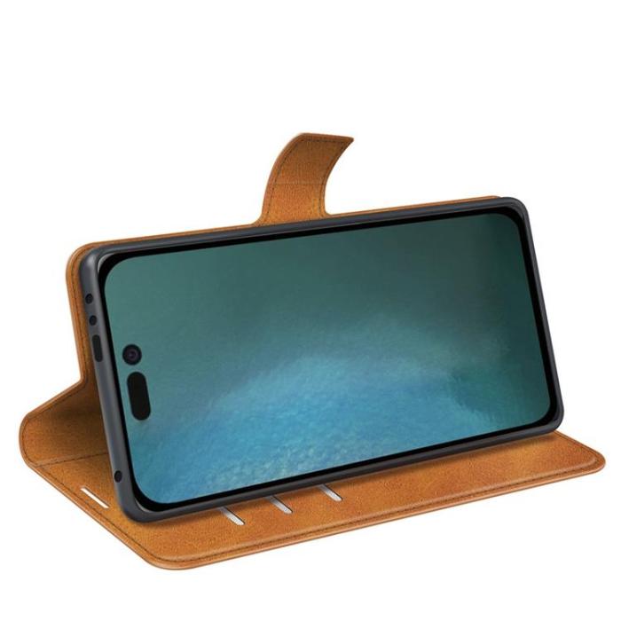 OEM - Flip Folio iPhone 14 Plus Plånboksfodral - Gul