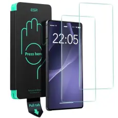 ESR - [2-Pack] ESR Galaxy S25 Ultra Härdat glas Skärmskydd - Clear