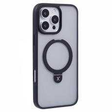 X-Level - X-LEVEL PITHY STONE II Mobilskal till iPhone 16 Pro Magnetiskt Svart