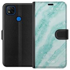 Gustaf - Pl&aring;nboksfodral till Xiaomi Redmi 9C med Mint Marble