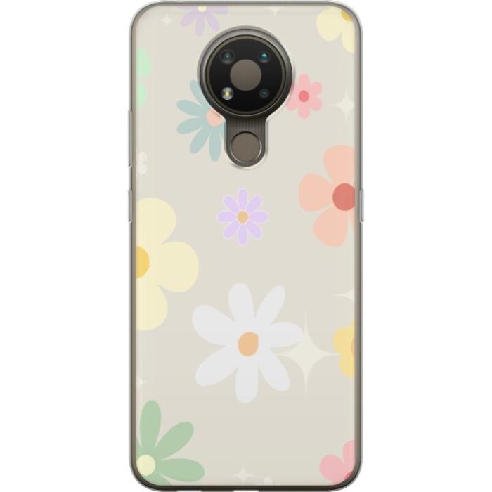 iSecrets - Mobilskal till Nokia 3.4 med fejdande blommor
