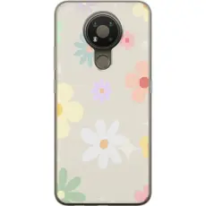 Gustaf - Mobilskal till Nokia 3.4 med fejdande blommor