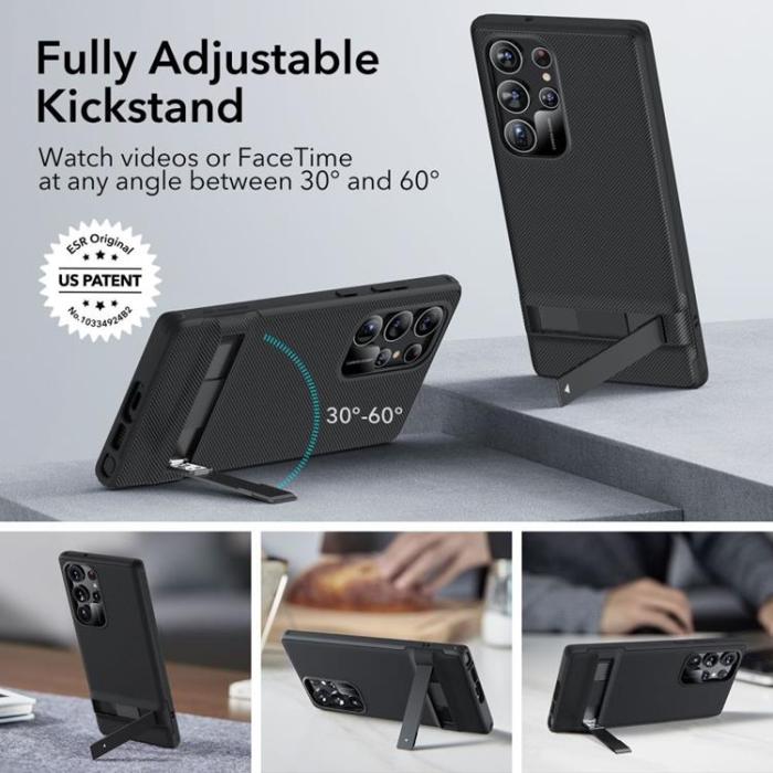 UTGATT - ESR Galaxy S23 Ultra Skal Air Shield Boost - Svart