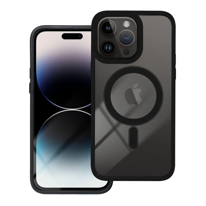 A-One Brand - iPhone 17 Pro Mobilskal MagSafe Color Edge - Svart