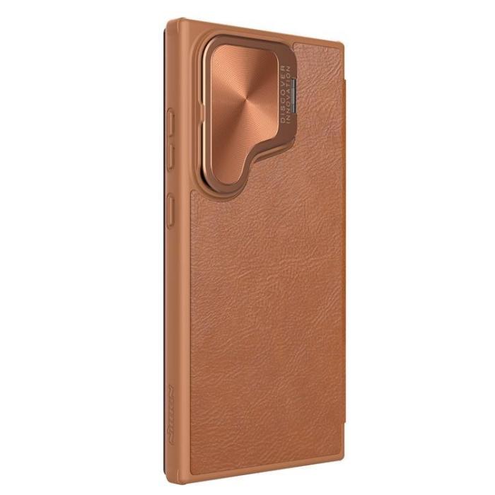 Nillkin - Nillkin Galaxy S24 Plus Plånboksfodral QinProp - Brun