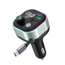 OEM - Billaddare 65W Snabbladdningsadapter med Bluetooth-Kompatibel MP3-Spelare GZ11