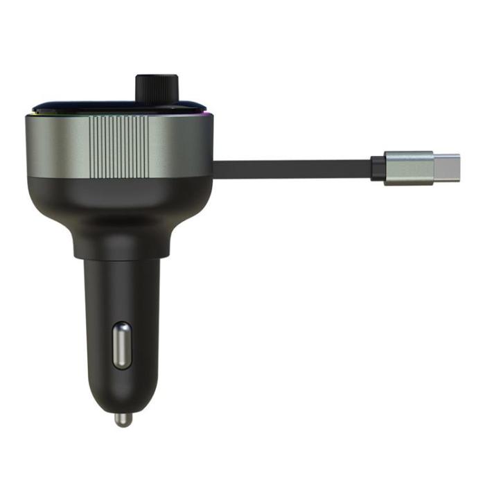 OEM - Billaddare 65W Snabbladdningsadapter med Bluetooth-Kompatibel MP3-Spelare GZ11