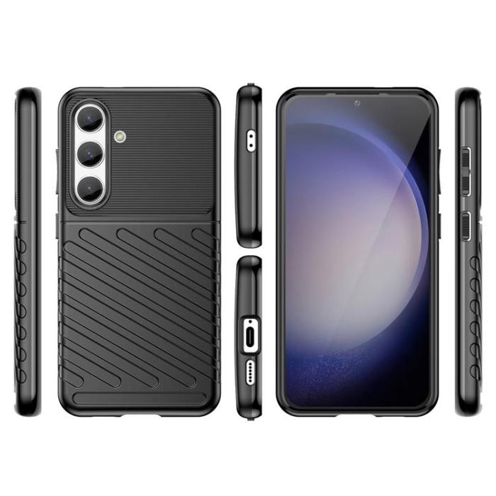 OEM - Galaxy S24 Mobilskal Thunder TPU - Svart