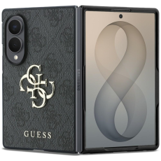 Guess - Guess Mobilskal F&ouml;r Galaxy Z Fold 8 Big 4G Logo - Svart