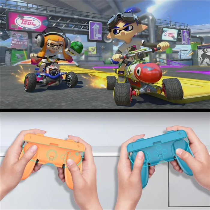 JYS - JYS 2st Nintendo Switch 2 Joy-Con Grip Set Handhållen Gamepad