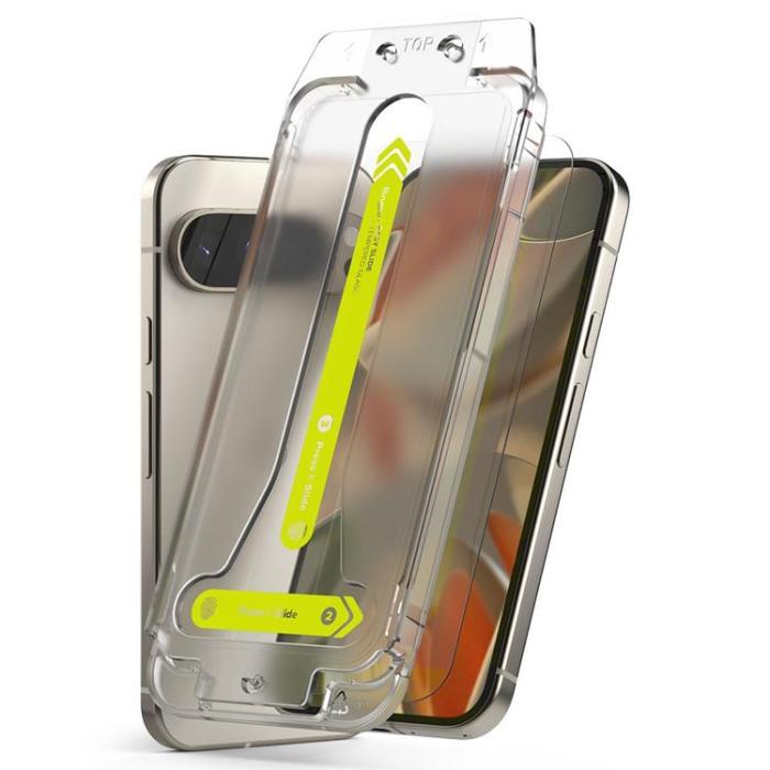 Ringke - [2-Pack] Ringke Google Pixel 9/9 Pro Skärmskydd Härdat Glas Easy Slide