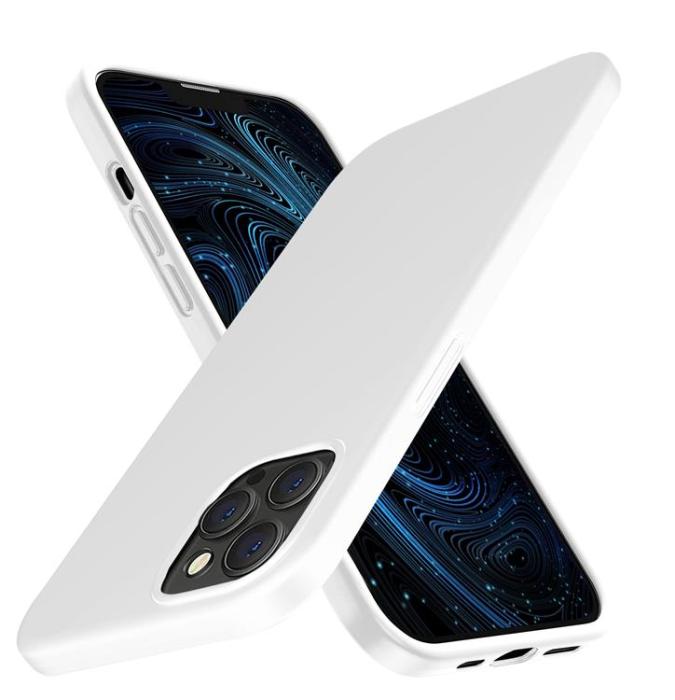 OEM - iPhone 13 Pro [5-PACK] 1 X Skal - 2 X Kameralinsskydd - 2 X Härdat Glas - Vit