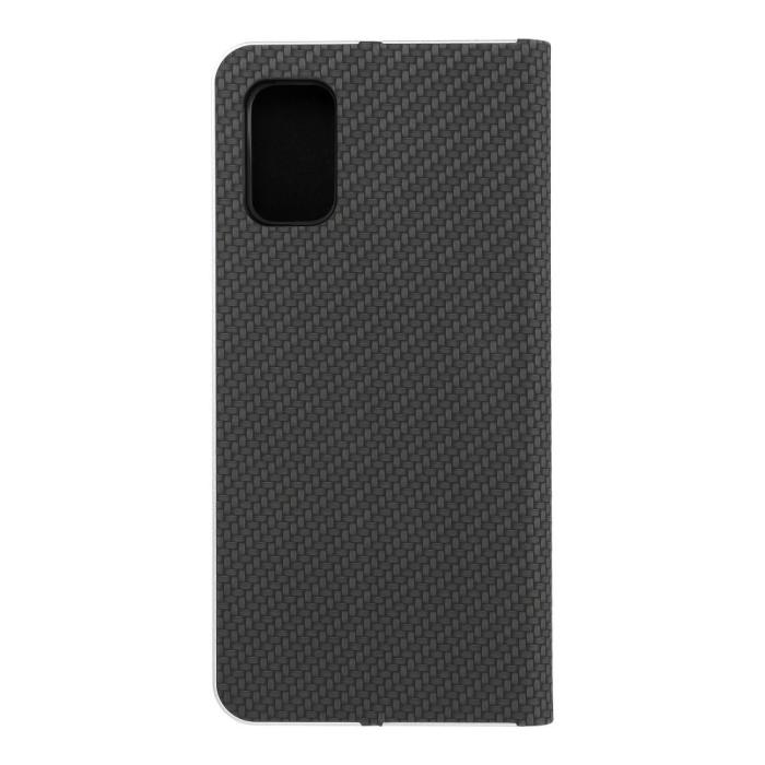 OEM - Galaxy A41 Plånboksfodral Forcell Luna Carbon - Svart