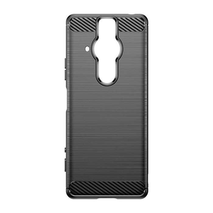 UTGATT1 - Carbon Sony Xperia Pro-I Skal Flexible - Svart