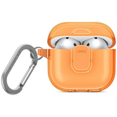 UNIQ - UNIQ AirPods 4 Skal Glase Pro Lock - Orange