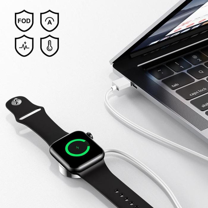 Joyroom - Joyroom Induktiv laddare för Apple Watch 1.2m - Vit