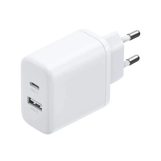 Ugreen - Ugreen GaN Snabbladdare 20W USB-C - USB-A - Vit