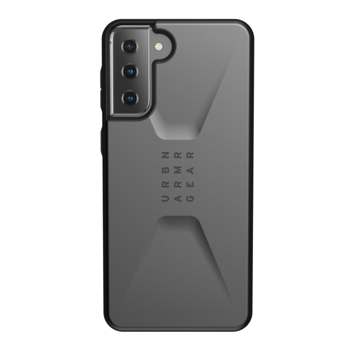 UTGATT1 - UAG Samsung Galaxy S21 Plus Civil-Fodral Silver