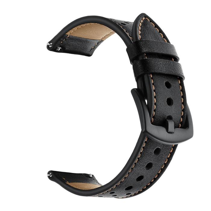UTGATT5 - Tech-Protect Leather Samsung Galaxy Watch 3 (45mm) - Svart