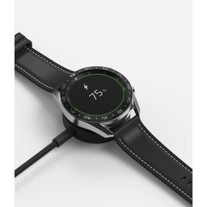 UTGATT5 - RINGKE Bezel Styling Galaxy Watch 3 (45mm) - Stainless Black