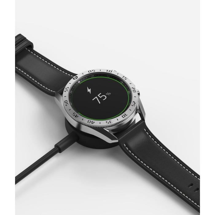 UTGATT1 - RINGKE Bezel Styling Galaxy Watch 3 (45mm) - Stainless Silver