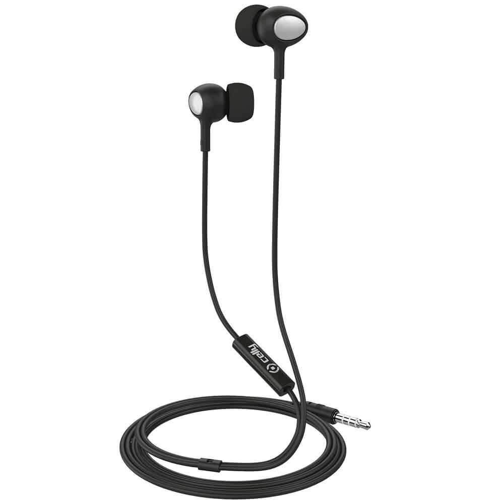 Celly UP500 Stereoheadset In-ear Sv | 505771 | AlltMobil