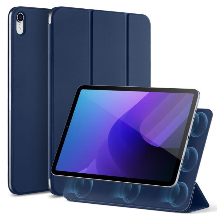 UTGATT - ESR iPad (2022) Fodral Rebound Magnetic - Marinblå