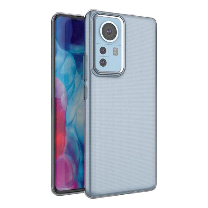 UTGATT1 - Ultra Clear Gel Skal Xiaomi 12 Pro - Transparent