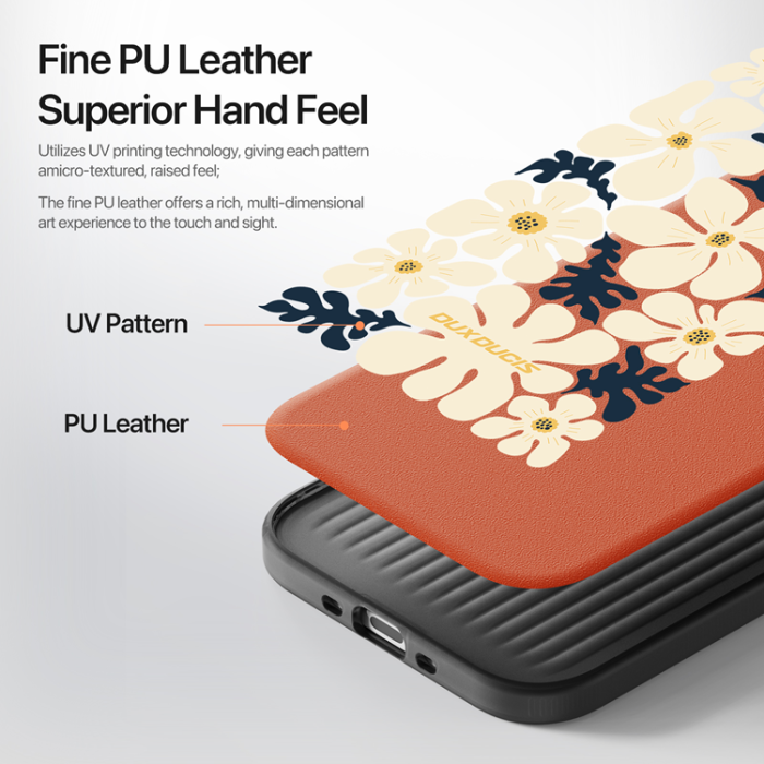 Dux Ducis - DUX DUCIS iPhone Air Mobiskal MagSafe UV Pattern Moro - Orange