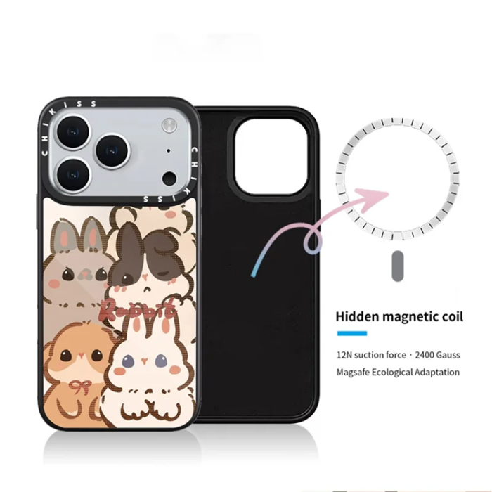 A-One Brand - iPhone 17 Pro Max Mobilskal MagSafe Aluminium Silikon