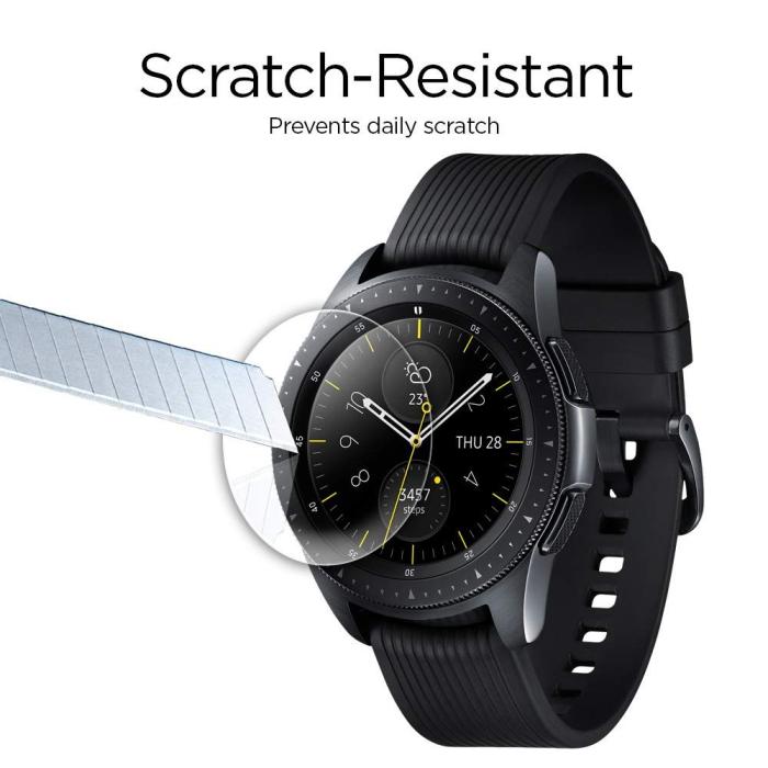 UTGATT5 - Spigen Härdat Glas Tr Slim Galaxy Watch 42Mm