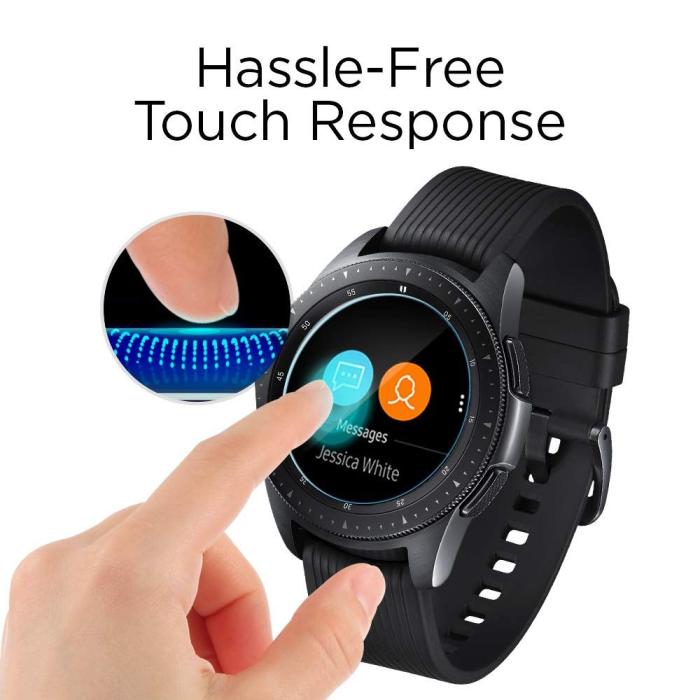 UTGATT5 - Spigen Härdat Glas Tr Slim Galaxy Watch 42Mm