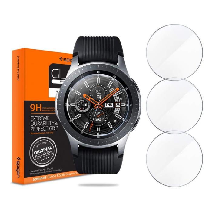 UTGATT1 - SPIGEN Härdat Glas Tr Slim Galaxy Watch 46Mm