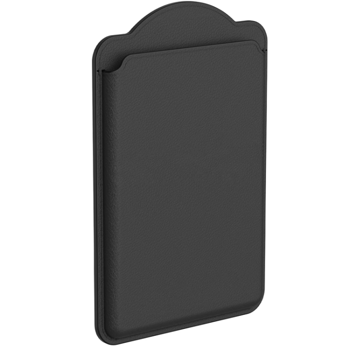 Samsung - Samsung MagSafe-Korthållare i PU-Läder  - Svart