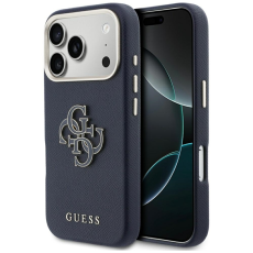 Guess - Guess Mobilskal iPhone 17 Pro Max FW Resin Logo - Bl&aring;
