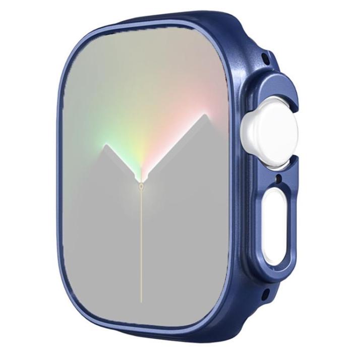 OEM - Apple Watch Ultra (49mm) Skal Rubberized PC - Midnight Blå