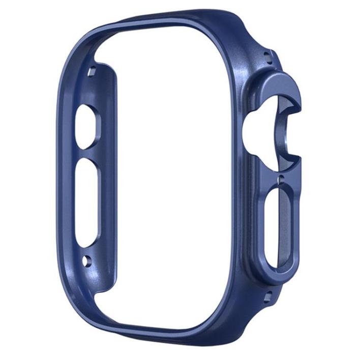 OEM - Apple Watch Ultra (49mm) Skal Rubberized PC - Midnight Blå