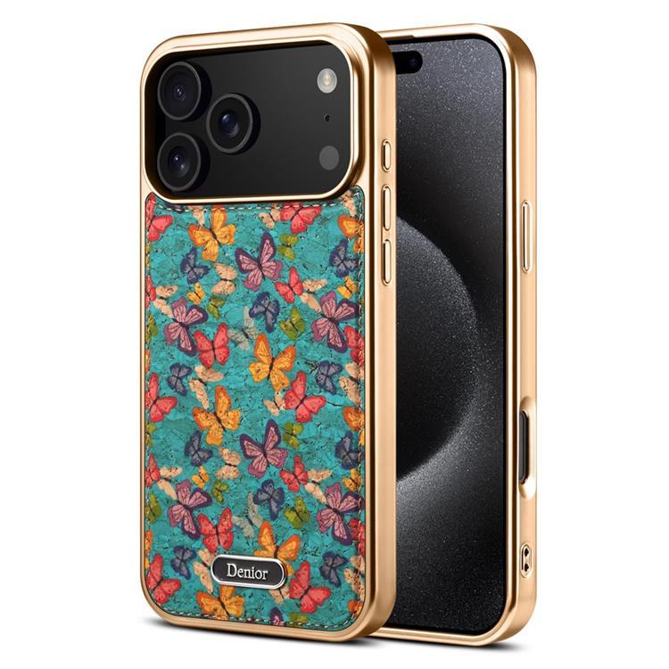 DENIOR iPhone 17 Pro Mobilskal MagSafe Detachable - Butterfly Blå | 2353 | AlltMobil
