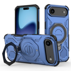 A-One Brand - iPhone 17 Air Mobilskal Rotating Kickstand - Mörkblå
