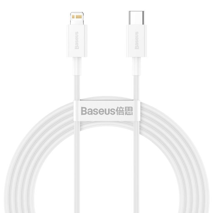 BASEUS - BASEUS USB-C/Lightning Cafule Series Metal Data 2m