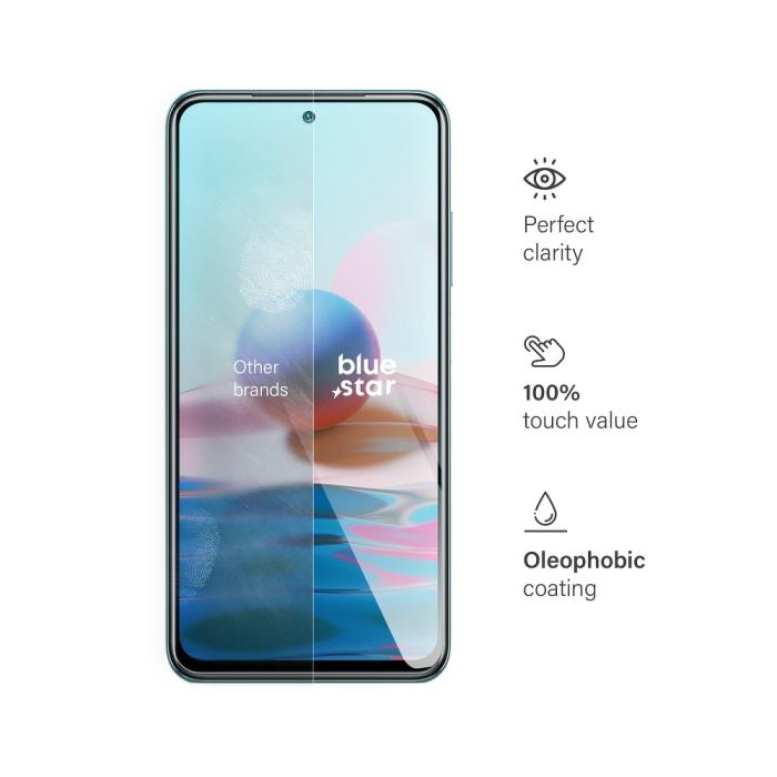 Blue Star - Blue Star Härdat Glas till Xiaomi Redmi Note 10