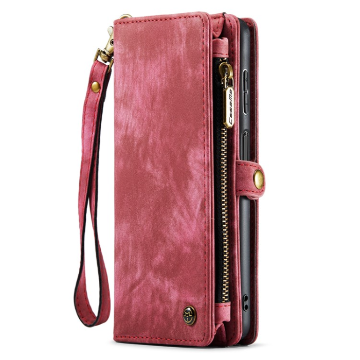 Caseme - Caseme Galaxy A34 5G Plånboksfodral Detachable - Röd