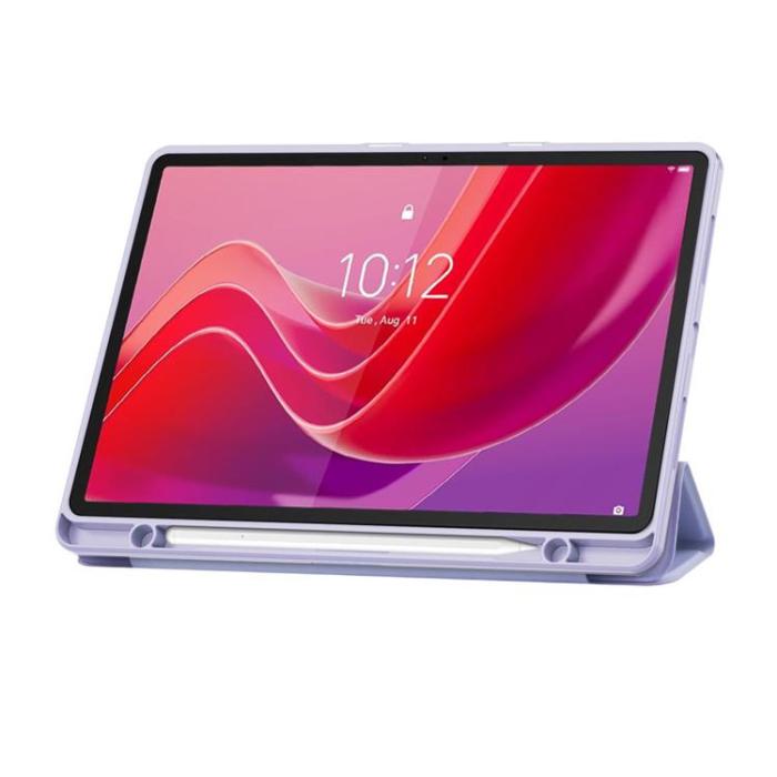 Tech-Protect - Tech-Protect Lenovo Tab M11/K11E Fodral med plats för pennna - Lila