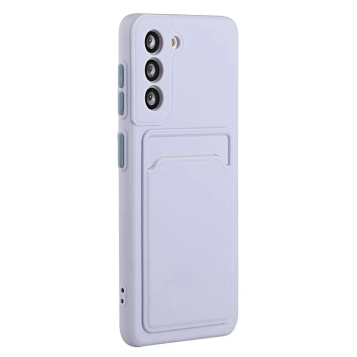 A-One Brand - Galaxy S23 Plus Mobilskal Korthållare TPU - Lila