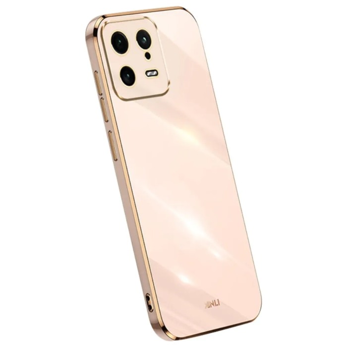 Taltech - Xiaomi 13 5G Mobilskal XINLI Elektropläterat - Rosa