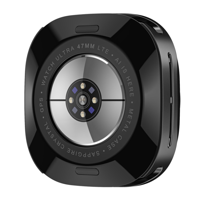 A-One Brand - Galaxy Watch Ultra (47mm) Skal Aluminum - Svart/Vit