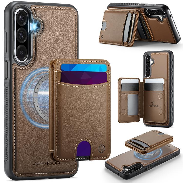 JEEHOOD Samsung Galaxy A26 5G Mobilskal KonstLäder - Brun | 2353 | AlltMobil